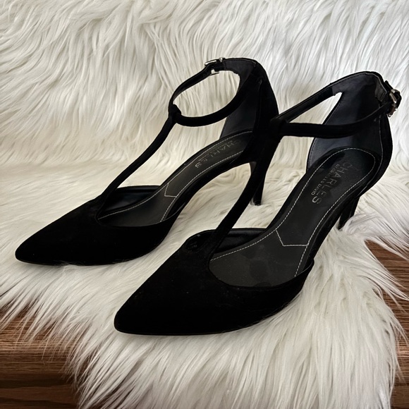 Charles David Suede Heels - Picture 4 of 8